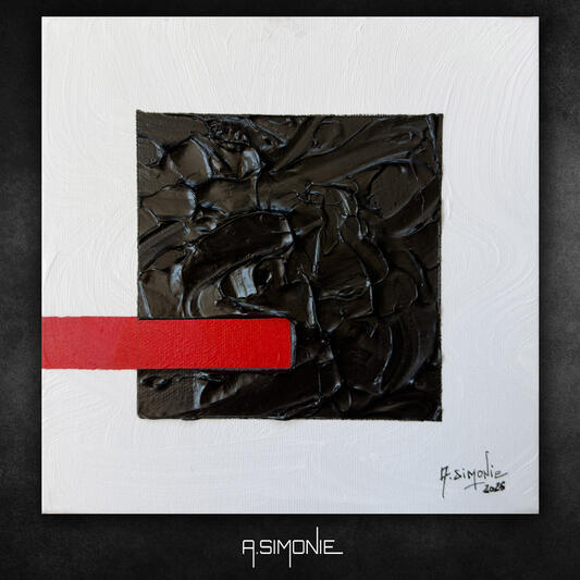 HENGXI : LE SOUFFLE HORUZONTAL - 20x20 cm (Disponible à la vente : contactez-moi - Available for purchase : Contact me)